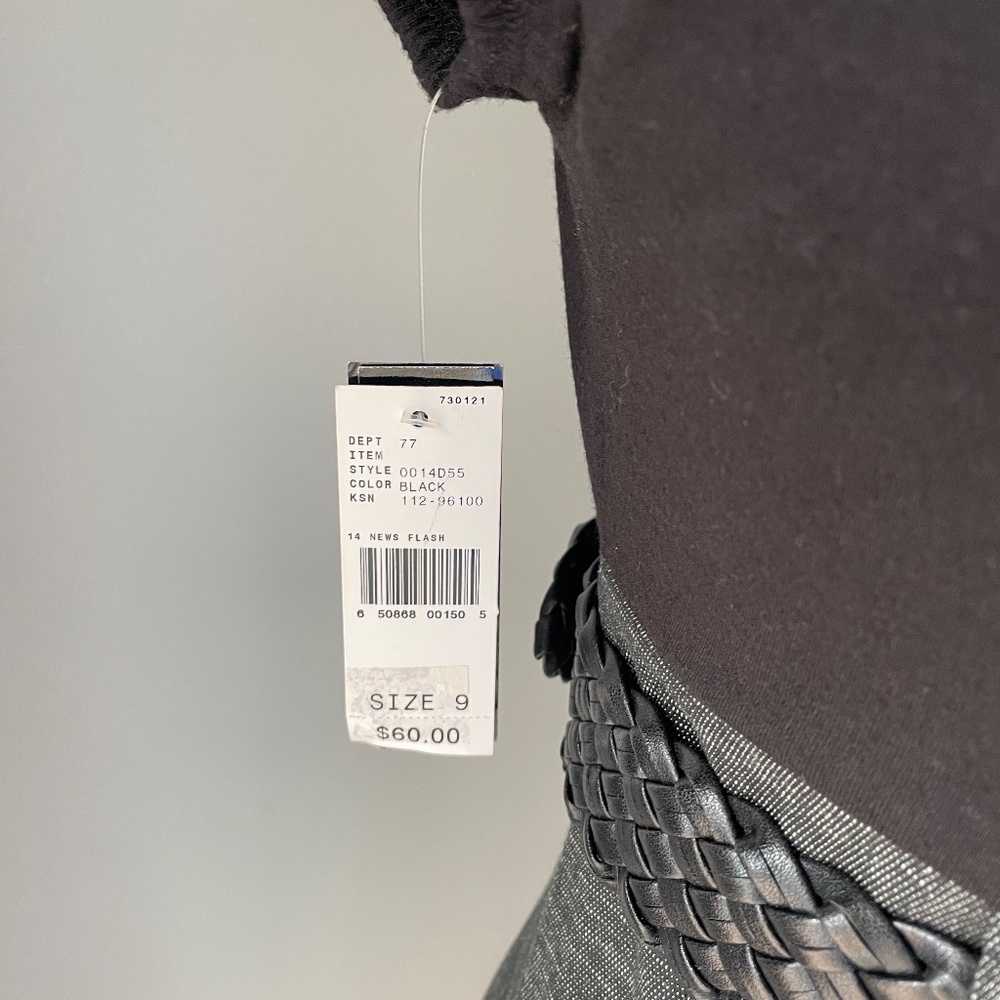 NWT Amywear Black two tone Dress - Picture 3 of 3